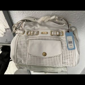 White leather vintage purse by Rafe’. Brand new with tags